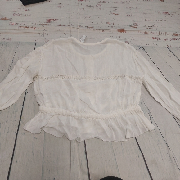 IRO Farel crochet drawstring top - Picture 2 of 10